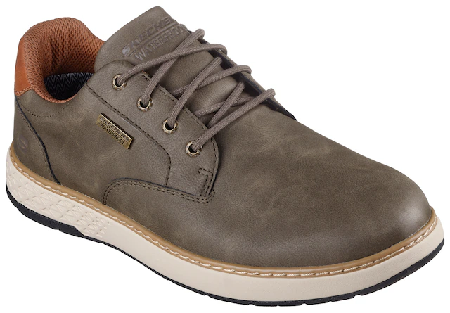 Skechers Schnürschuh »GARLAN« , Trekking Schuh, Sneaker, Freizeitschuh mit Kontrastnähten