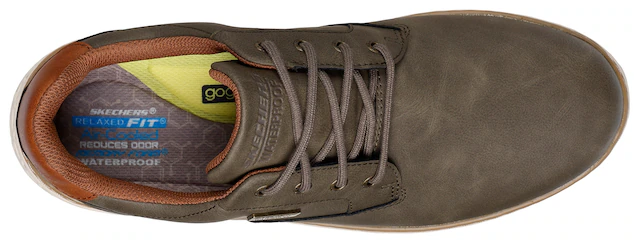 Skechers Schnürschuh »GARLAN« , Trekking Schuh, Sneaker, Freizeitschuh mit Kontrastnähten