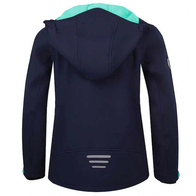 TROLLKIDS Softshelljacke »Girls Trollfjord Jacket« sportliche Softshelljacke, aus Kunstfaser, mit Reißverschluss