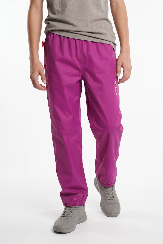 TROLLKIDS Regenhose »KIDS TROLLTUNGA PANTS« für Kinder, sportlich, aus Polyamid, lang, wasserdicht, atmungsaktiv
