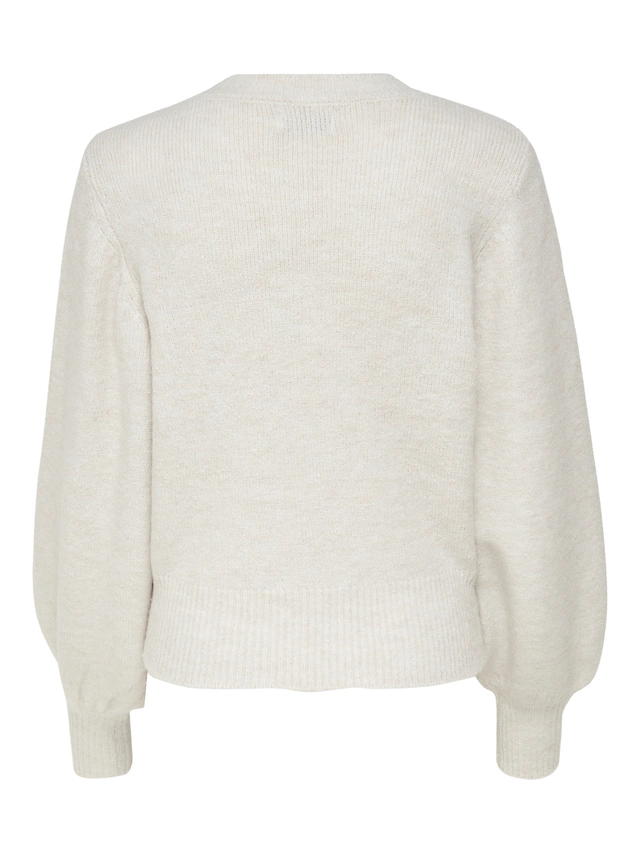 ONLY Strickpullover »ONLELSA L/S PULLOVER KNT NOOS« Materialmix, regular fit