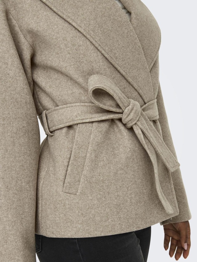 ONLY Kurzmantel »ONLAUGUSTA LIFE SHORT COAT OTW« Kunstfaser
