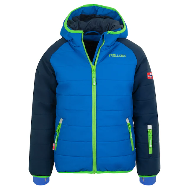 TROLLKIDS Winterjacke »KIDS HAFJELL SNOW JACKET PRO« mit Kapuze sportliche Winterjacke, aus Polyester, mit Kapuze, winddicht
