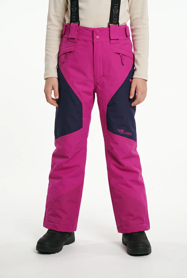 TROLLKIDS Schneehose »KIDS KONGSBERG SKI PANT« für Kinder, sportlich, aus Polyester, gerade Beinform, pflegeleicht