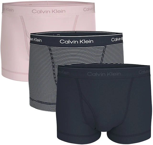 Calvin Klein Underwear »TRUNK 3PK« Packung, 3er-Pack, mit Logo-Elastikbund
