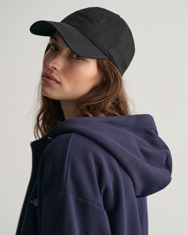 Gant Kapuzensweatjacke »SHIELD ZIP HOODIE« Grafische GANT-Stickerei auf der Brust