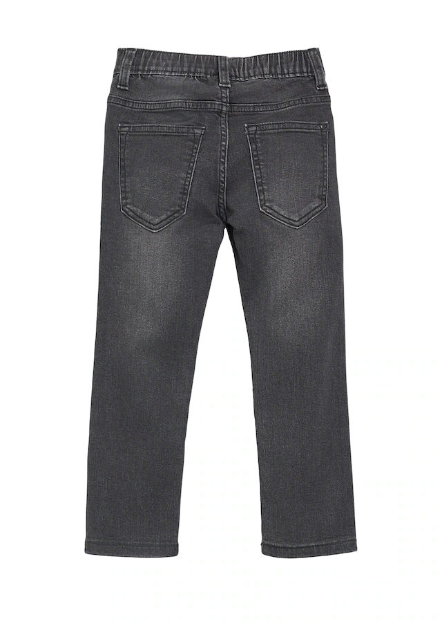 s.Oliver Junior 5-Pocket-Jeans mit elastischem Bund und Kordelzug