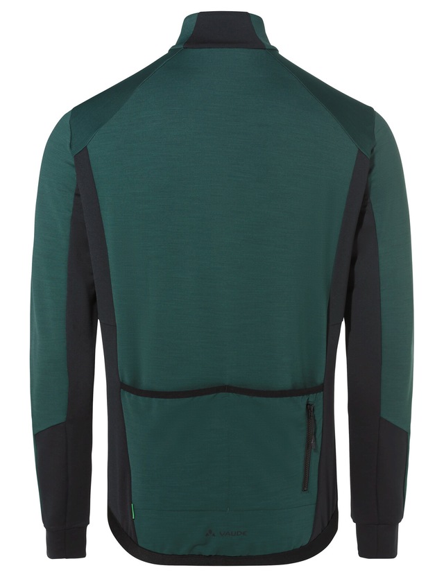 VAUDE Radtrikot »MEN'S KURO HALFZIP LS TRICOT« für Radsport, mit zwei offenen Rückentaschen