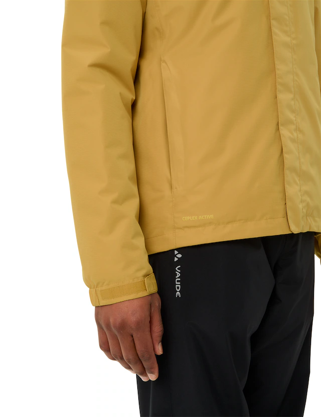 VAUDE Fahrradjacke »MEN'S ESCAPE BIKE WARM JACKET« mit Kapuze für Radsport, mit Ceplex-Active-Membran, wasser- und windabweisend