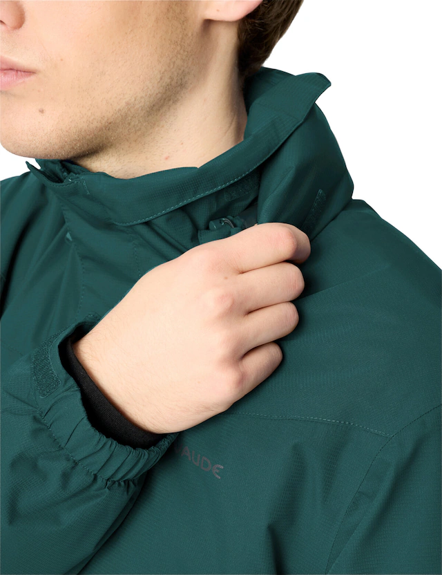 VAUDE Fahrradjacke »MEN'S ESCAPE BIKE WARM JACKET« mit Kapuze für Radsport, mit Ceplex-Active-Membran, wasser- und windabweisend