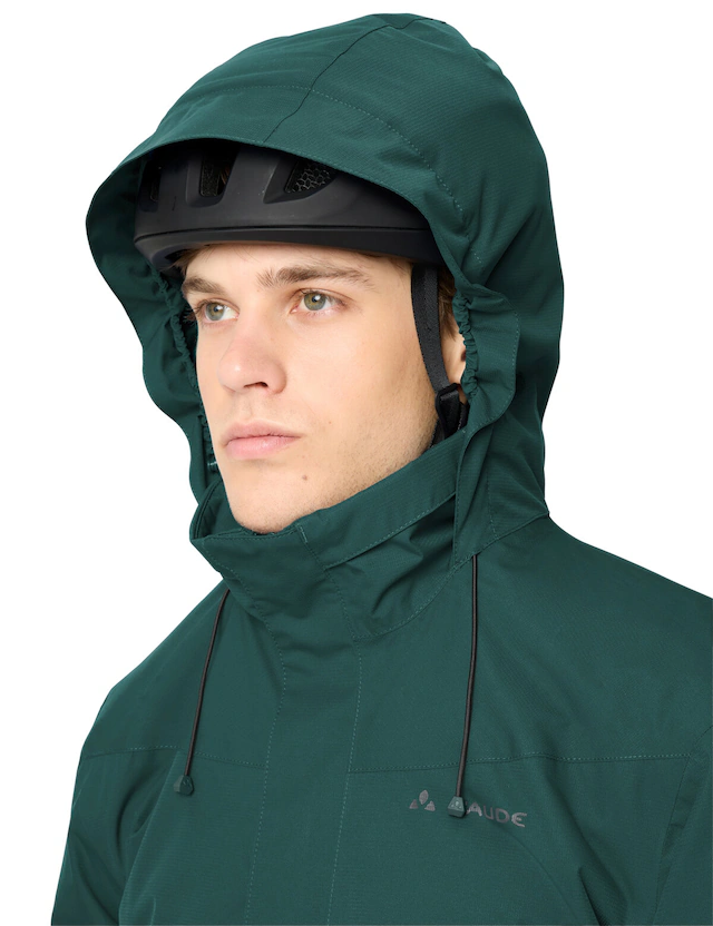 VAUDE Fahrradjacke »MEN'S ESCAPE BIKE WARM JACKET« mit Kapuze für Radsport, mit Ceplex-Active-Membran, wasser- und windabweisend