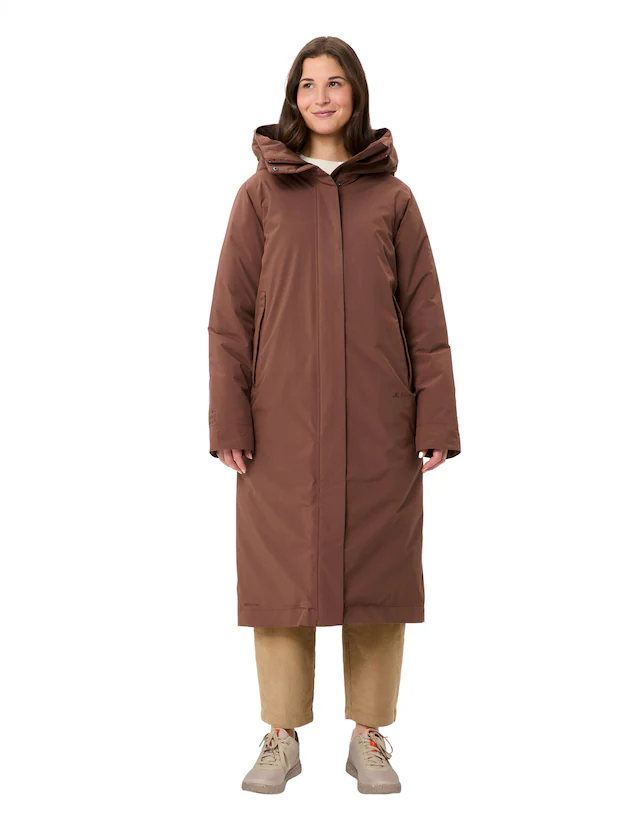 VAUDE Wintermantel »WOMEN'S COREWAY COAT« mit Fleecefütterung, mit Kapuze, wasserabweisend