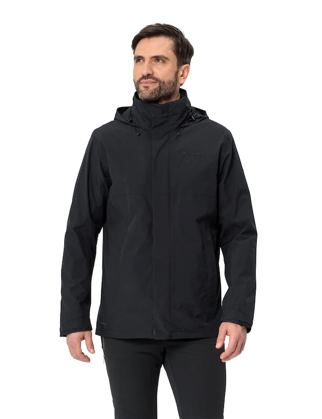 VAUDE 3-in-1-Funktionsjacke »MEN'S ROSEMOOR 3IN1 JACKET« 2 Stk. tlg. mit Kapuze mit verstaubarer Kapuze, mit Frontreißverschluss, wasserdicht