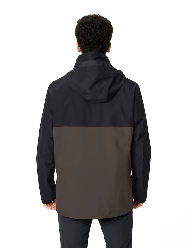 VAUDE 3-in-1-Funktionsjacke »MEN'S ROSEMOOR 3IN1 JACKET« 2 Stk. tlg. mit Kapuze mit verstaubarer Kapuze, mit Frontreißverschluss, wasserdicht