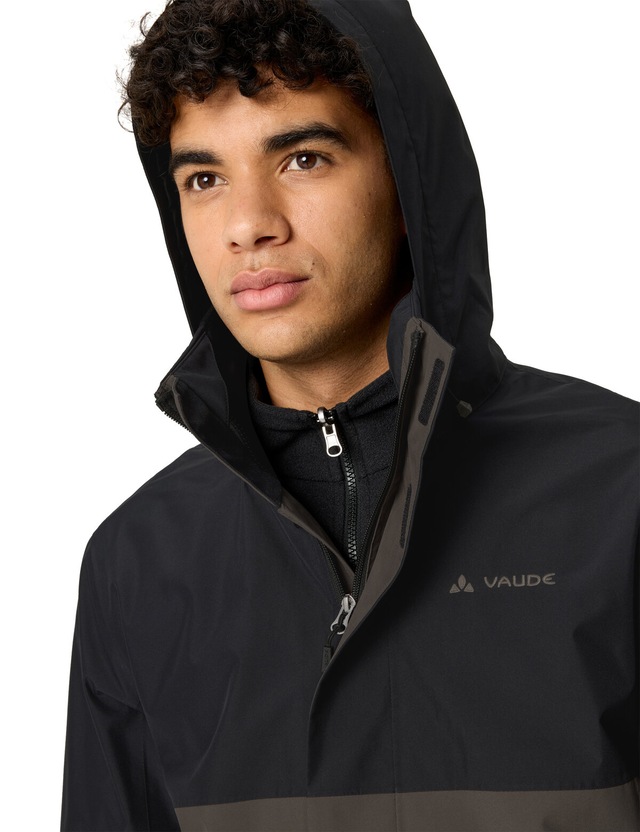 VAUDE 3-in-1-Funktionsjacke »MEN'S ROSEMOOR 3IN1 JACKET« 2 Stk. tlg. mit Kapuze mit verstaubarer Kapuze, mit Frontreißverschluss, wasserdicht