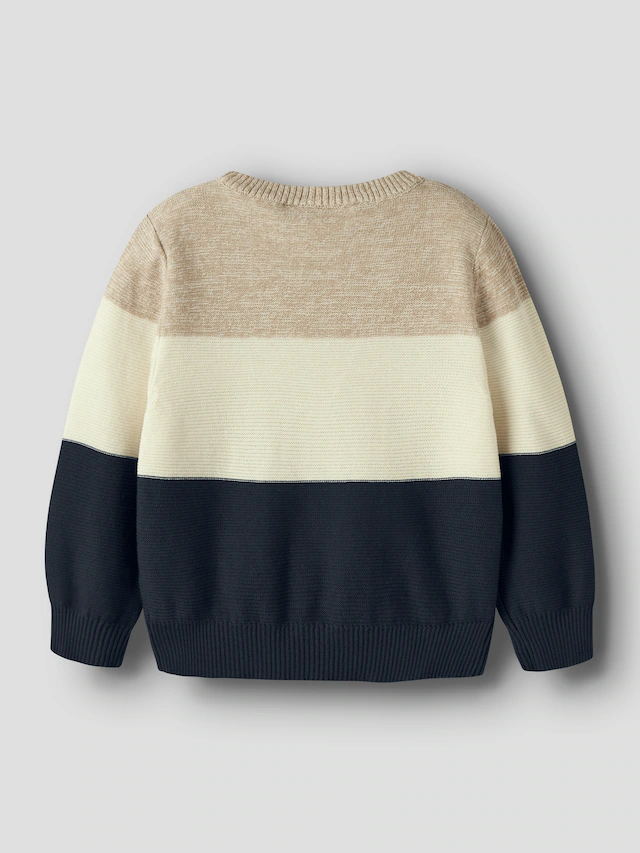 Name It Rundhalspullover »NMMVOHAN LS KNIT« Baumwolle, regular fit