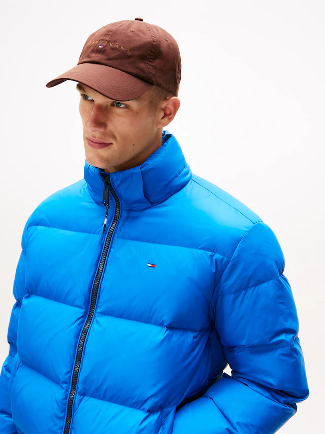 Tommy Jeans Steppjacke »TJM ESSENTIAL DOWN JACKET EXT« mit Kapuze Winterjacke Outdoorjacke Gefüttert 2 in 1 Jacke abnehmbare Kapuze