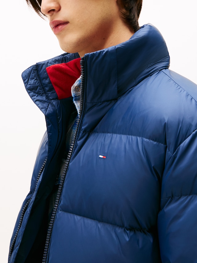 Tommy Jeans Steppjacke »TJM ESSENTIAL DOWN JACKET EXT« mit Kapuze Winterjacke Outdoorjacke Gefüttert 2 in 1 Jacke abnehmbare Kapuze