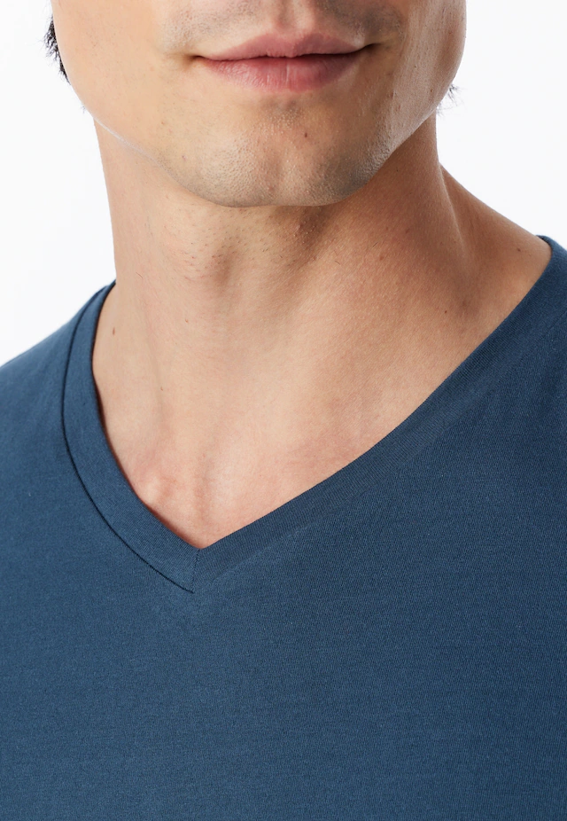 Schiesser Schlafanzug »Casual Essentials« 2 mit bequemen Bündchen