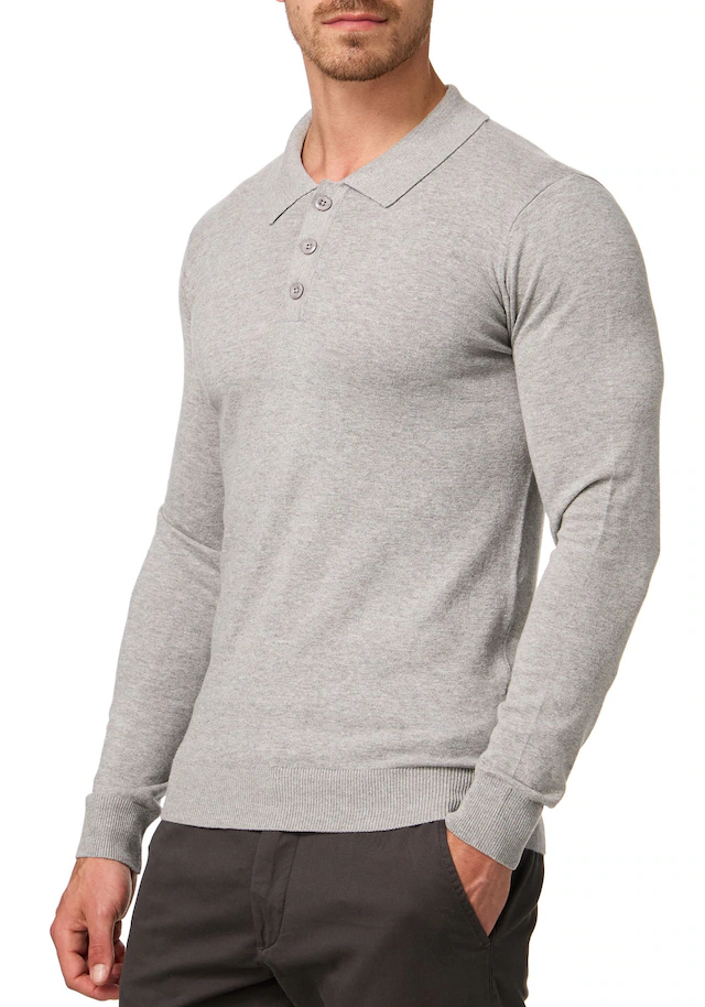 Indicode Polokragenpullover »INBarner«