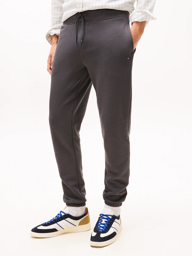 Tommy Jeans Sweathose »TJM SLIM S FLAG SWEATPANT« Mit Kordelzug