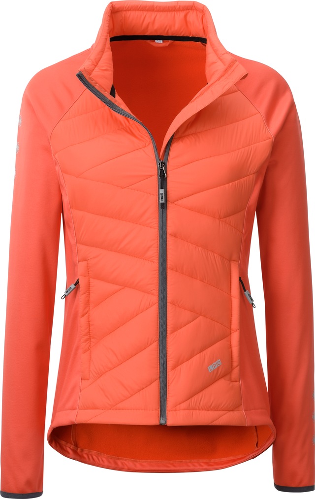 LPO Fleecejacke »EDINA II WOMEN« weiche Hybrid-Fleecejacke in traditioneller Optik