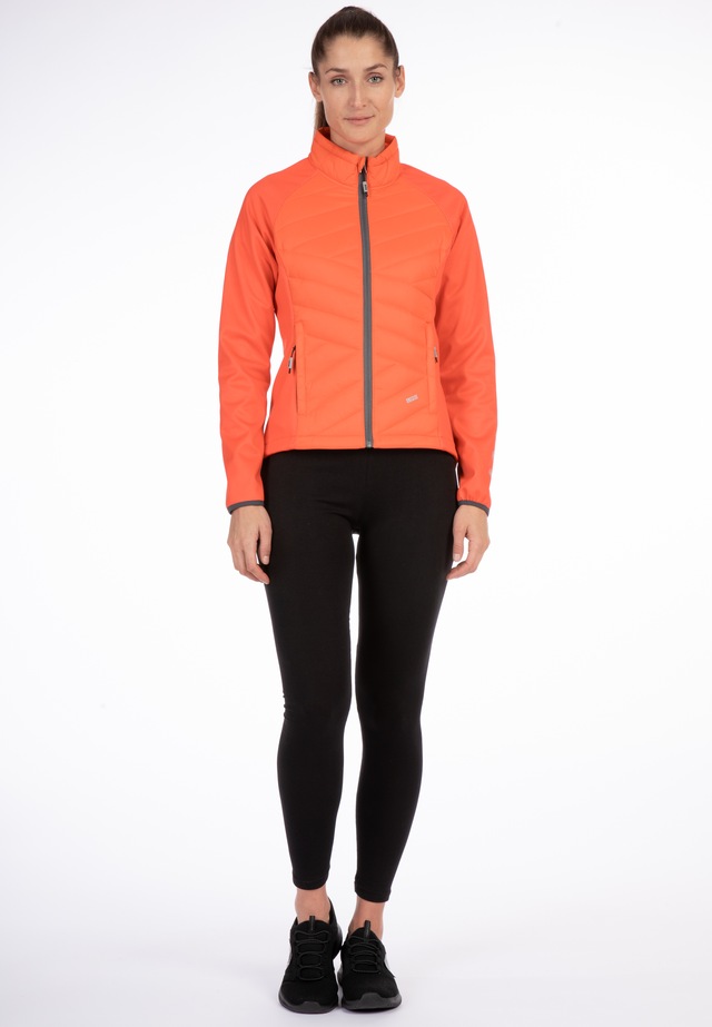 LPO Fleecejacke »EDINA II WOMEN« weiche Hybrid-Fleecejacke in traditioneller Optik