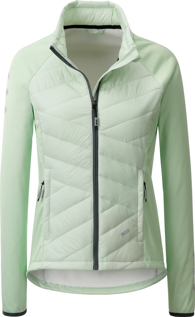 LPO Fleecejacke »EDINA II WOMEN« weiche Hybrid-Fleecejacke in traditioneller Optik