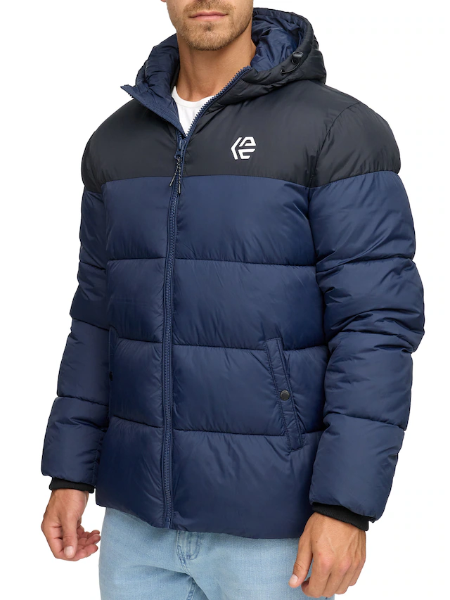 Indicode Steppjacke »INAlanin« mit Kapuze