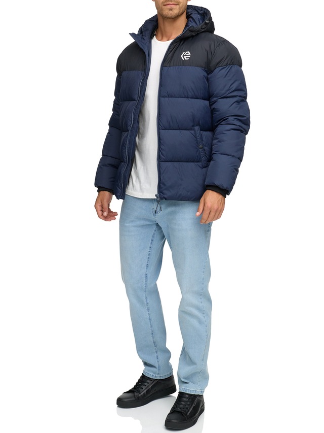 Indicode Steppjacke »INAlanin« mit Kapuze