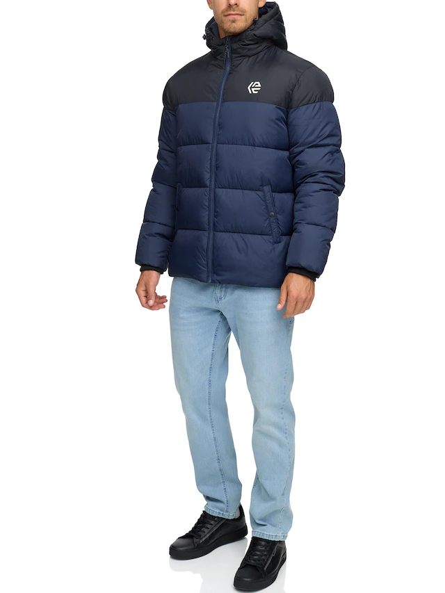 Indicode Steppjacke »INAlanin« mit Kapuze