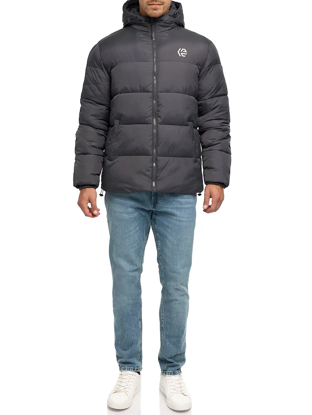 Indicode Steppjacke »INAlanin« mit Kapuze