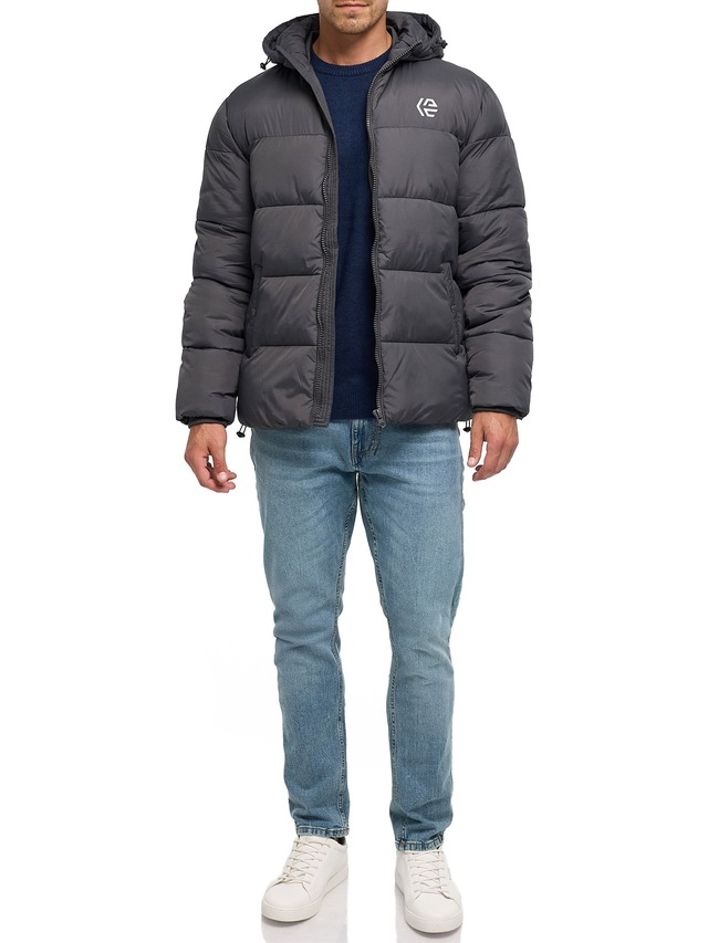 Indicode Steppjacke »INAlanin« mit Kapuze