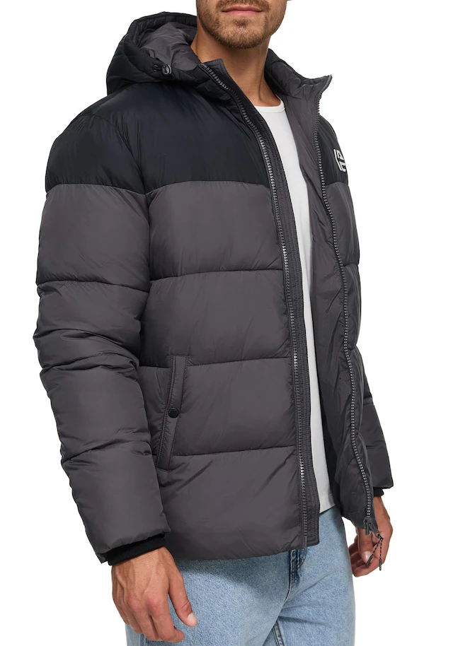 Indicode Steppjacke »INAlanin« mit Kapuze