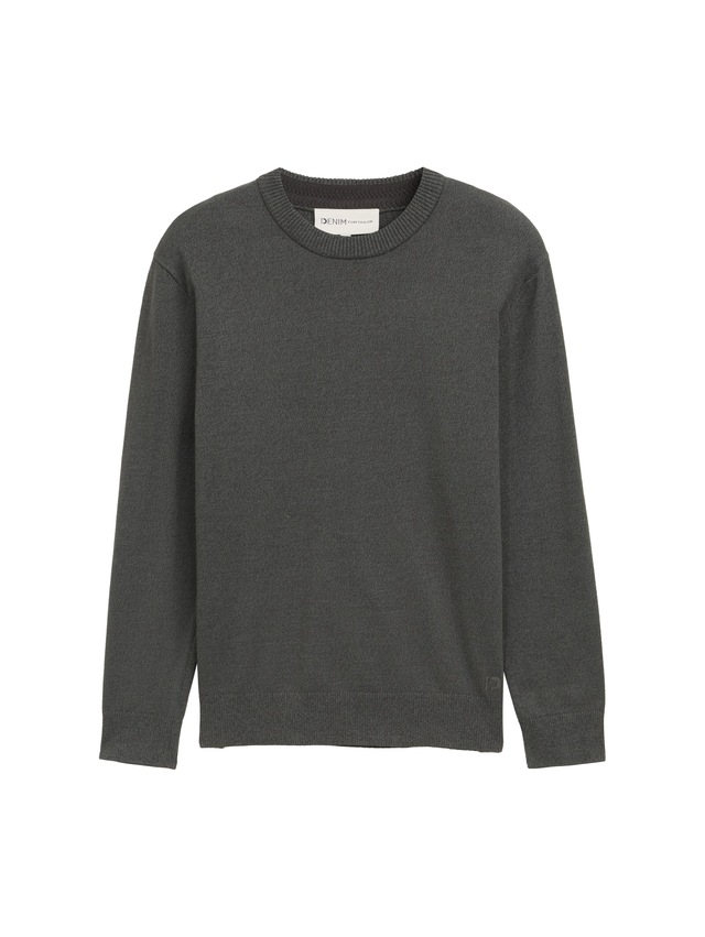 TOM TAILOR Denim Strickpullover in melierter Optik