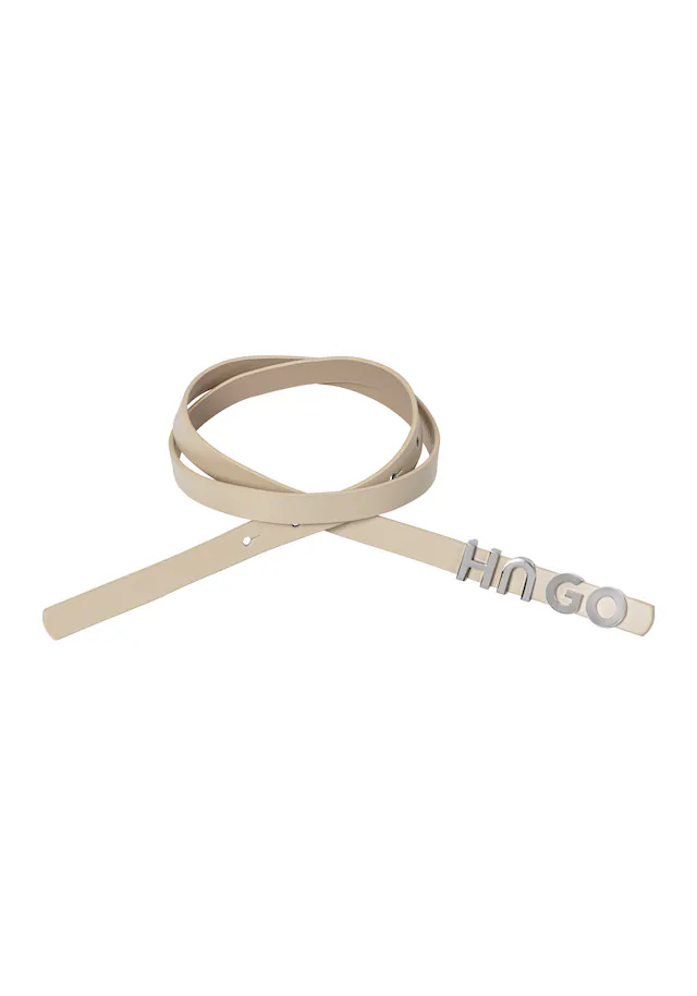 HUGO Ledergürtel »Zula Belt 1,5cm« Verschluss im HUGO Schriftzug