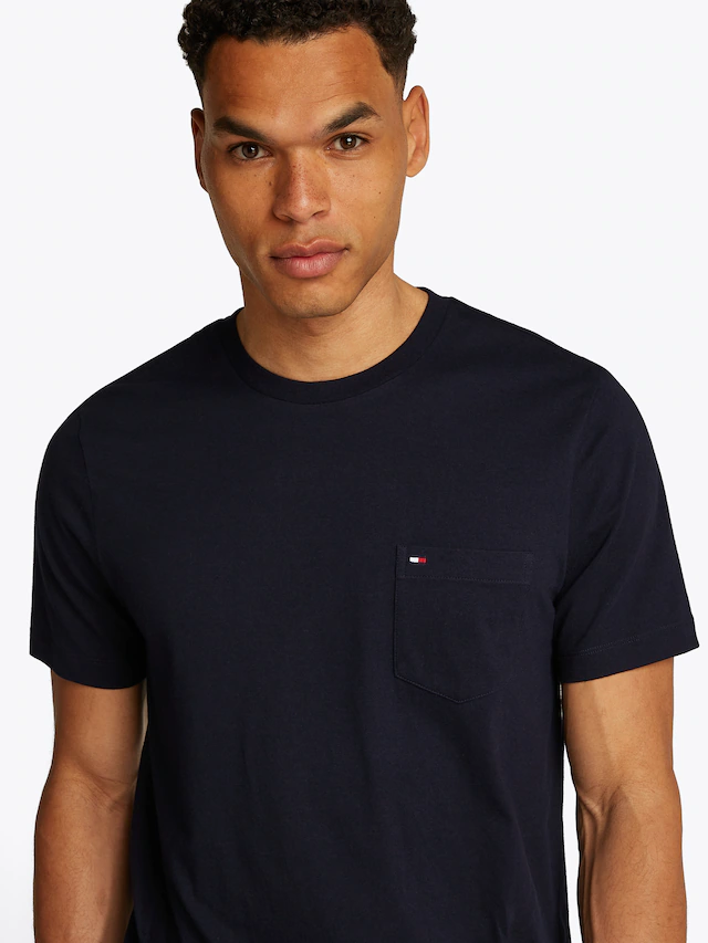 Tommy Hilfiger T-Shirt »ESSENTIAL SOLID POCKET TEE«