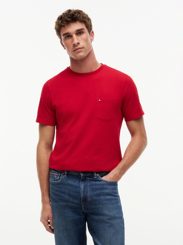 Tommy Hilfiger T-Shirt »ESSENTIAL SOLID POCKET TEE«