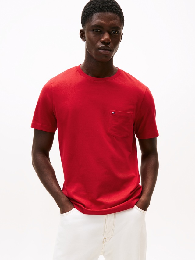 Tommy Hilfiger T-Shirt »ESSENTIAL SOLID POCKET TEE«