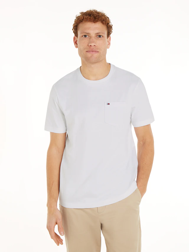 Tommy Hilfiger T-Shirt »ESSENTIAL SOLID POCKET TEE«