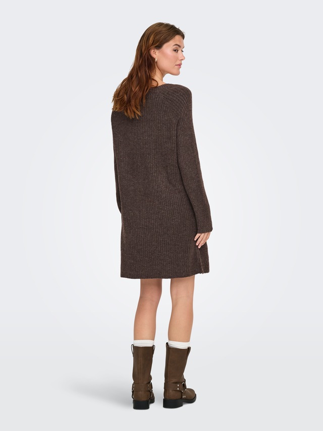 ONLY Strickkleid »ONLCAROL L/S DRESS KNT NOOS«