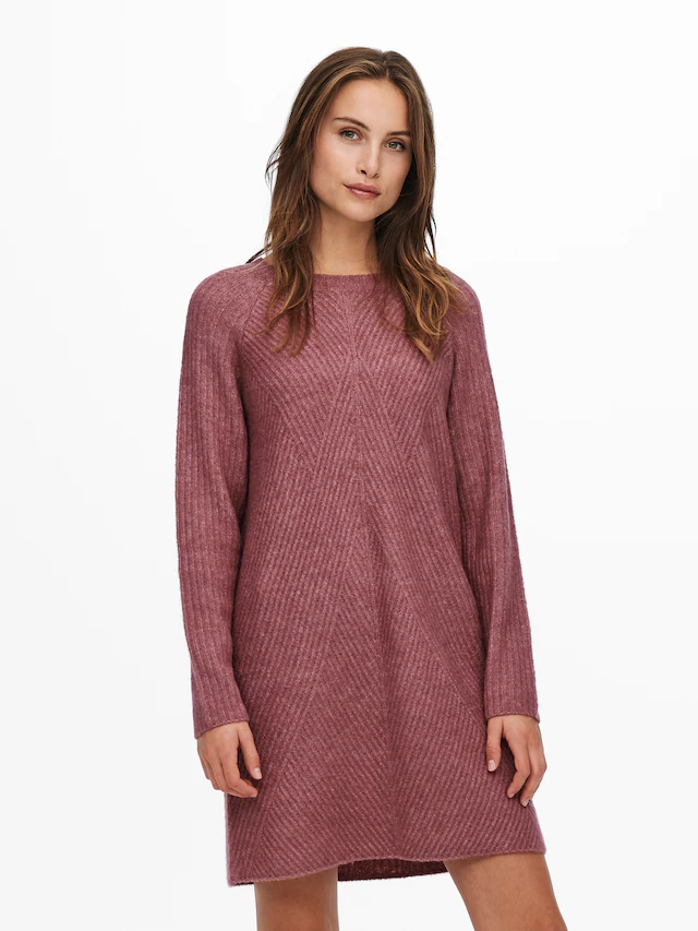 ONLY Strickkleid »ONLCAROL L/S DRESS KNT NOOS«