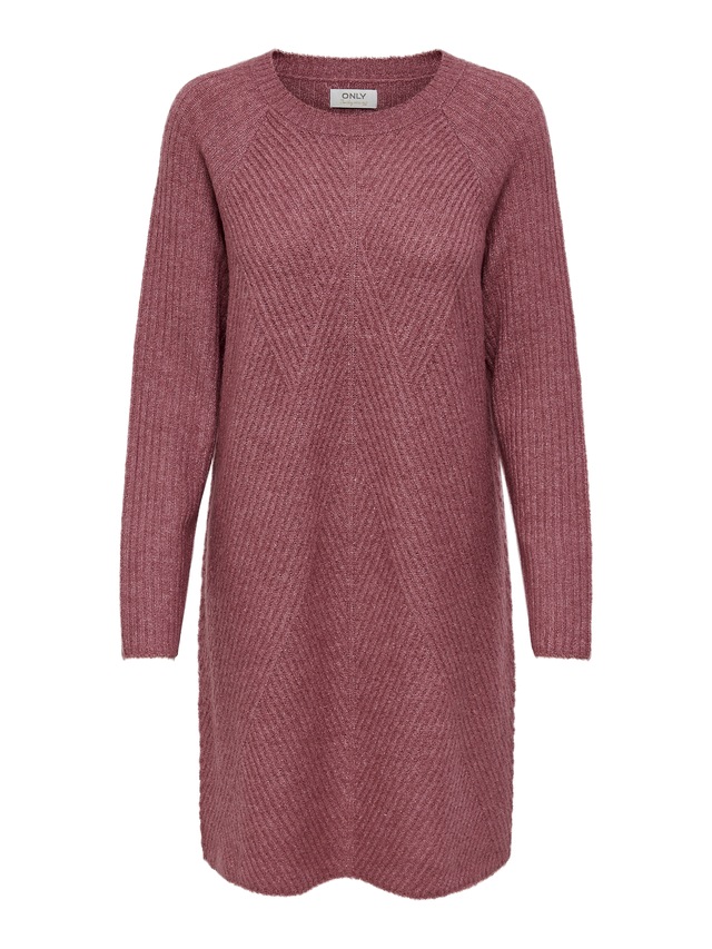 ONLY Strickkleid »ONLCAROL L/S DRESS KNT NOOS«