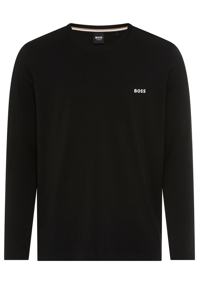 BOSS Langarmshirt »Mix&Match LS« mit Logoschriftzug