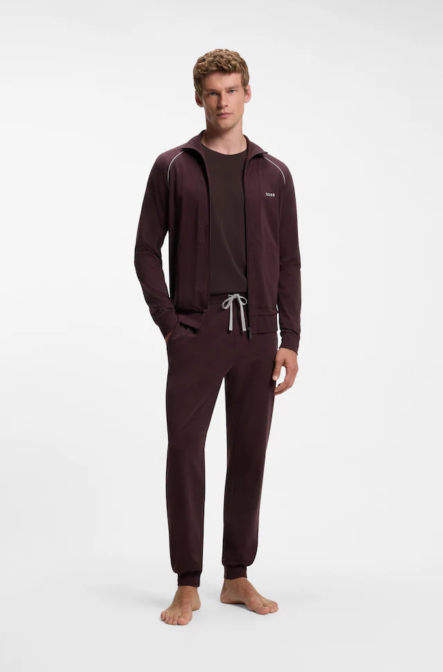 BOSS Langarmshirt »Mix&Match LS« mit Logoschriftzug