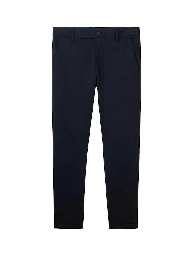 TOM TAILOR Chinohose slim mit Viskose und Stretch