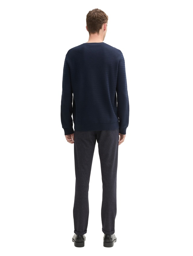 TOM TAILOR Chinohose slim mit Viskose und Stretch