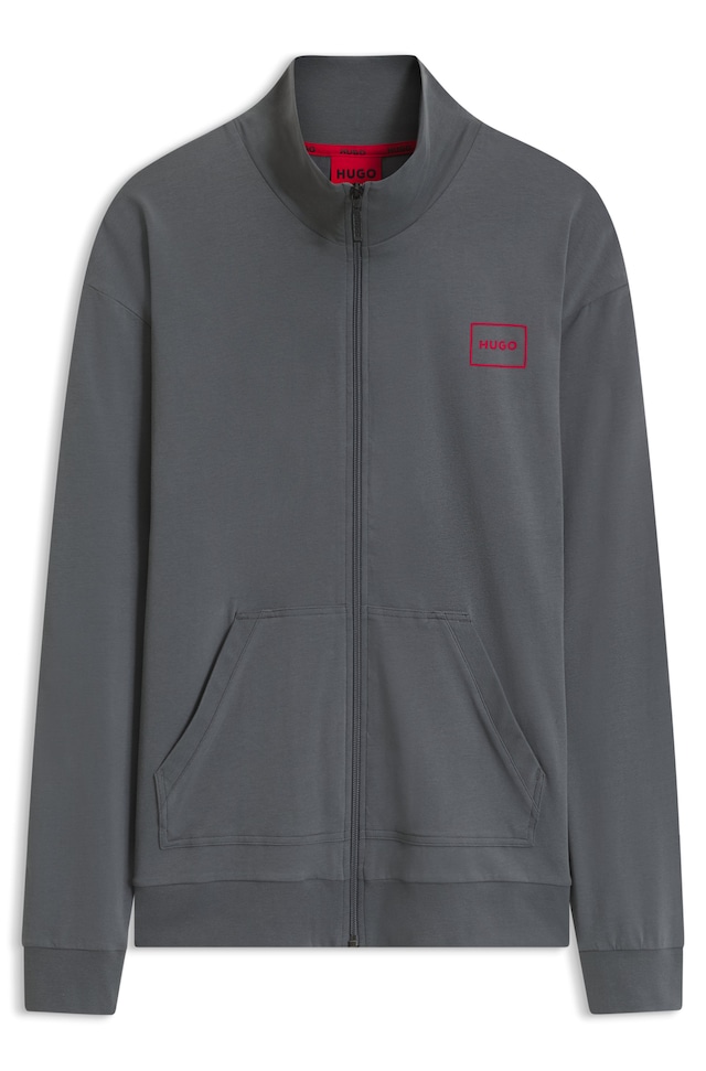 HUGO Underwear Sweatjacke »Laze Zip Jacket« mit seitlichen Taschen