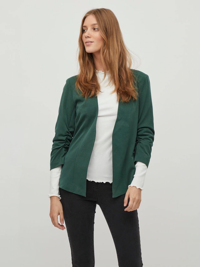 Vila »VIHER NEW 3/4 BLAZER -NOOS« Materialmix, regular fit