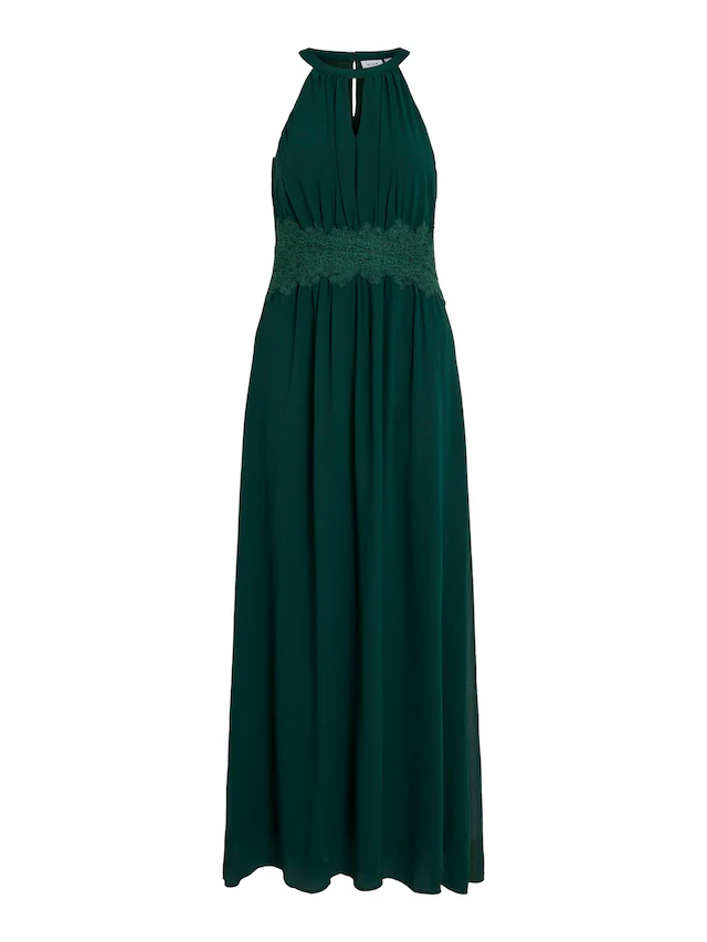 Vila Maxikleid »VIMILINA HALTERNECK MAXI DRESS - NOOS« Sommerkleid,